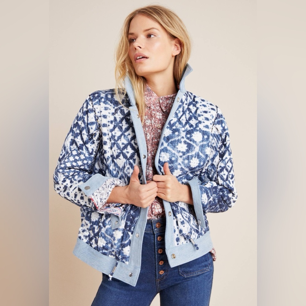 Floral Patchwork Jacket Reversible - image 2
